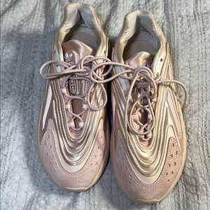adidas Ozelia Women's Sneakers in Light Pink and Gold size 7.5